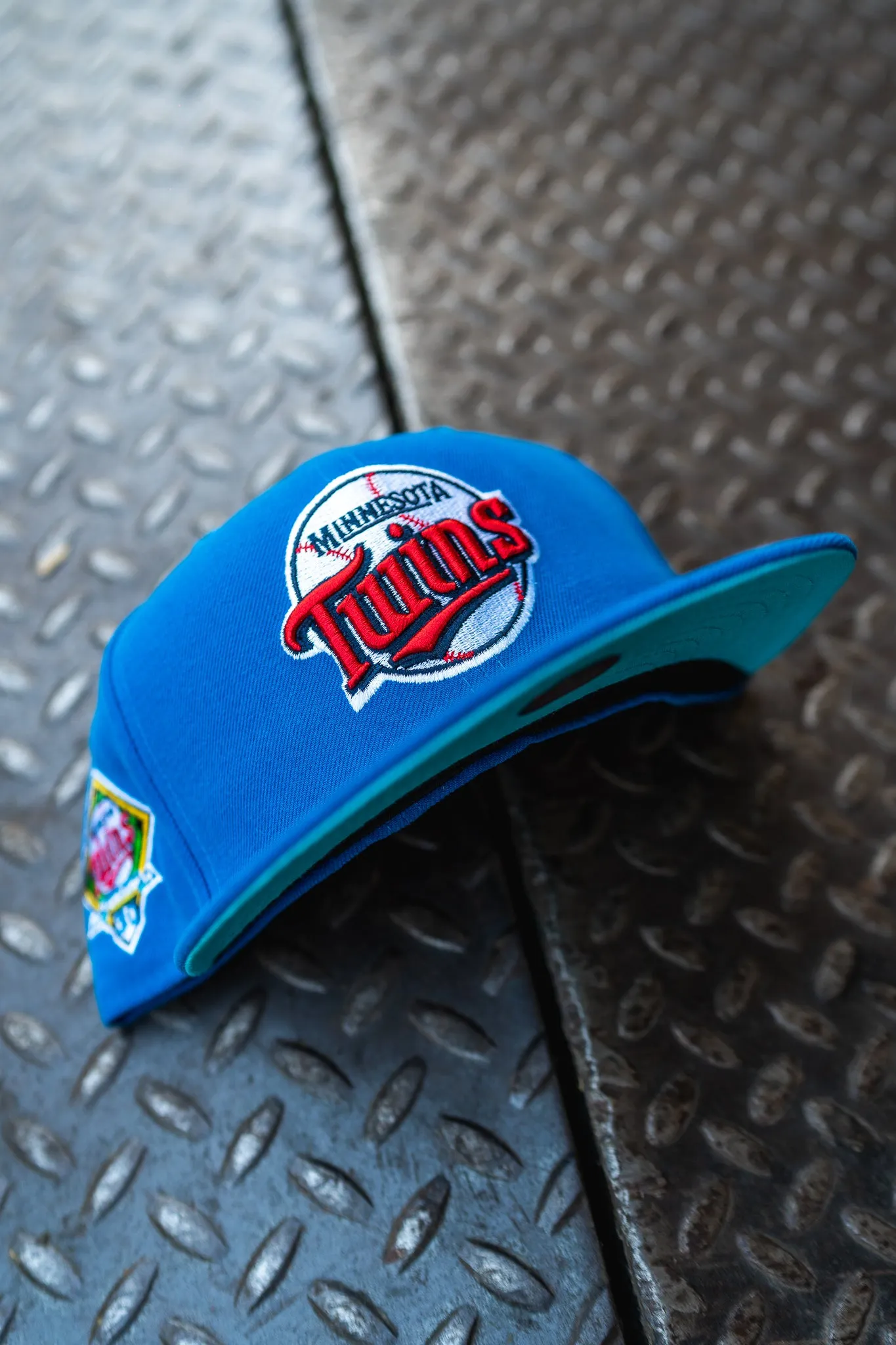 New Era Minnesota Twins 30th Anniversary Aqua UV (Marina Blue)