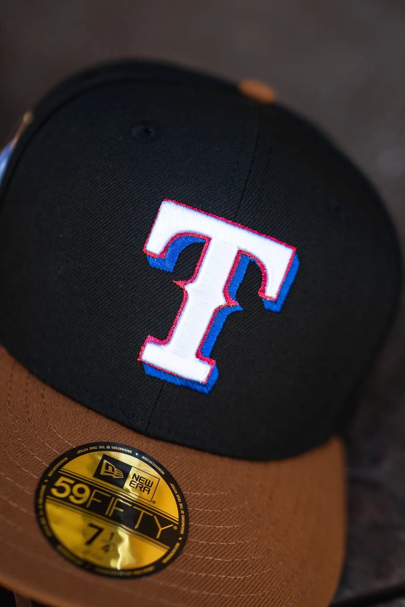 New Era Texas Rangers 40th Anniversary Grey UV (Black/Peanut)