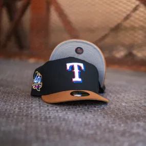 New Era Texas Rangers 40th Anniversary Grey UV (Black/Peanut)