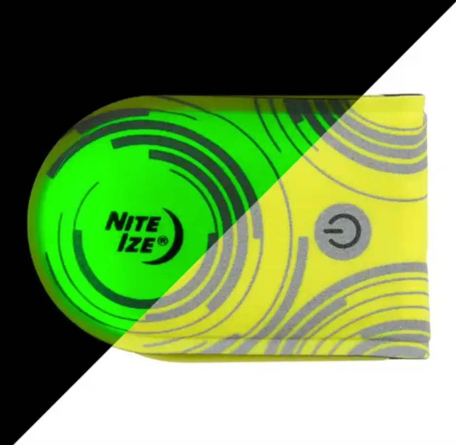 Nite Ize Rechargeable LED TagLit NEON YELLOW