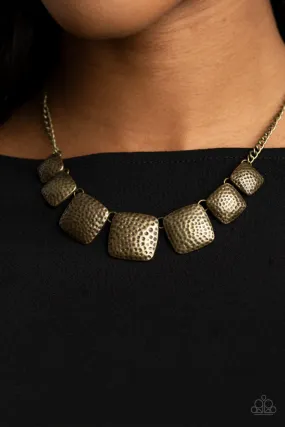 Paparazzi Keeping It RELIC - Brass Necklace