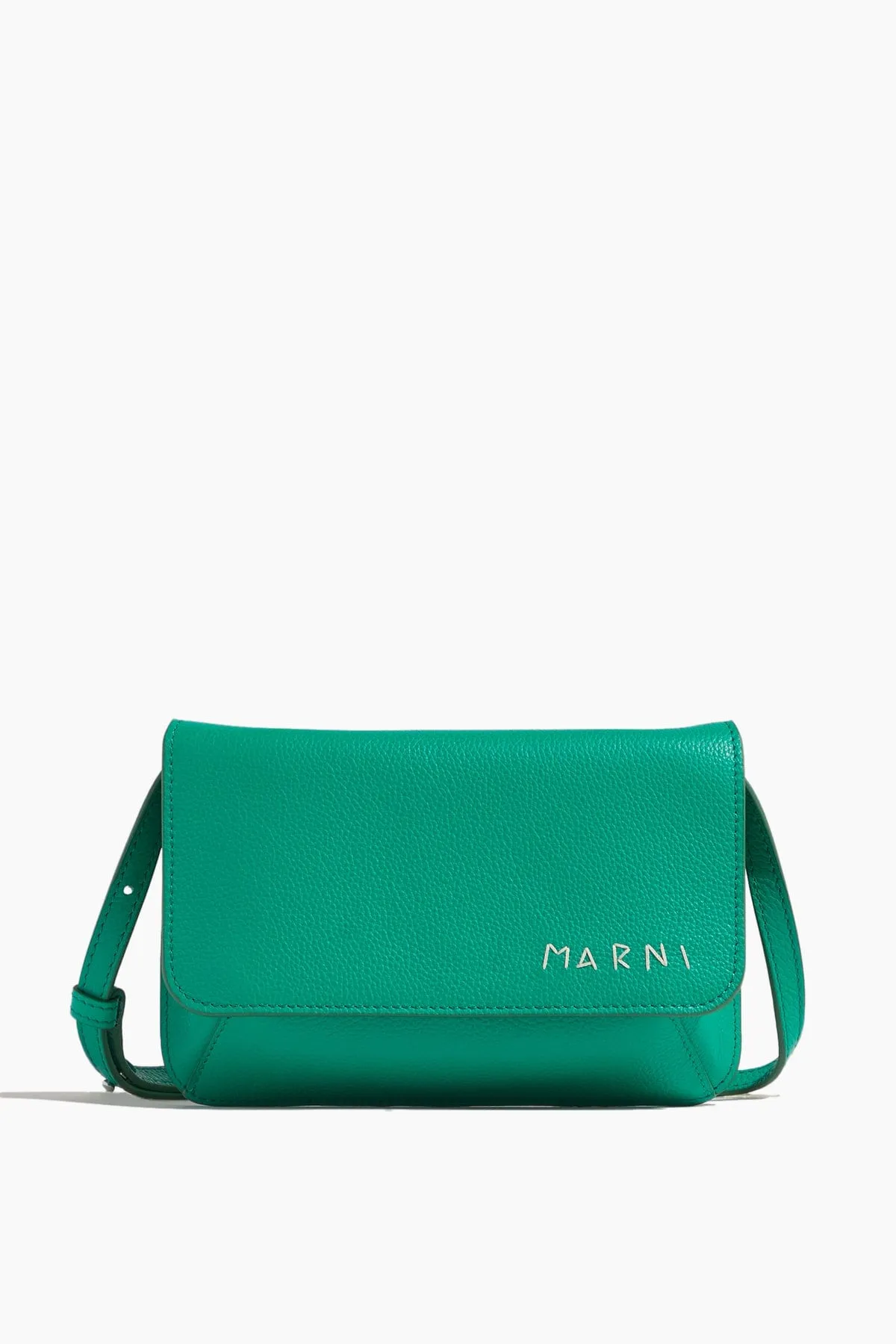 Pochette Flat Bag in Sea Green