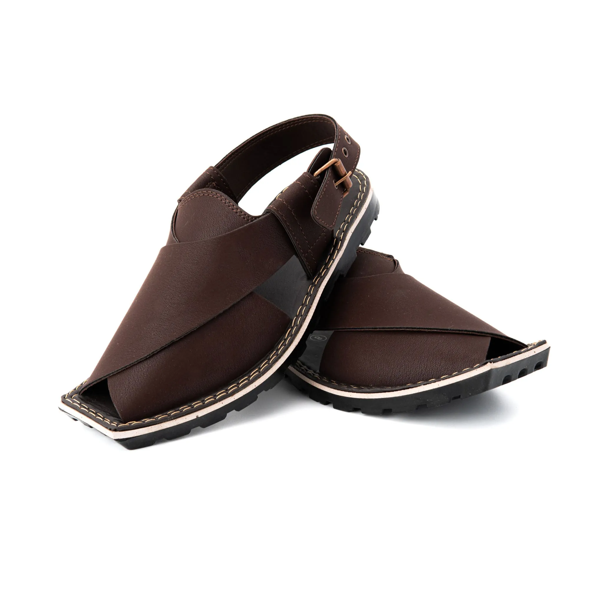 PU Leather Peshawari Chappal H22