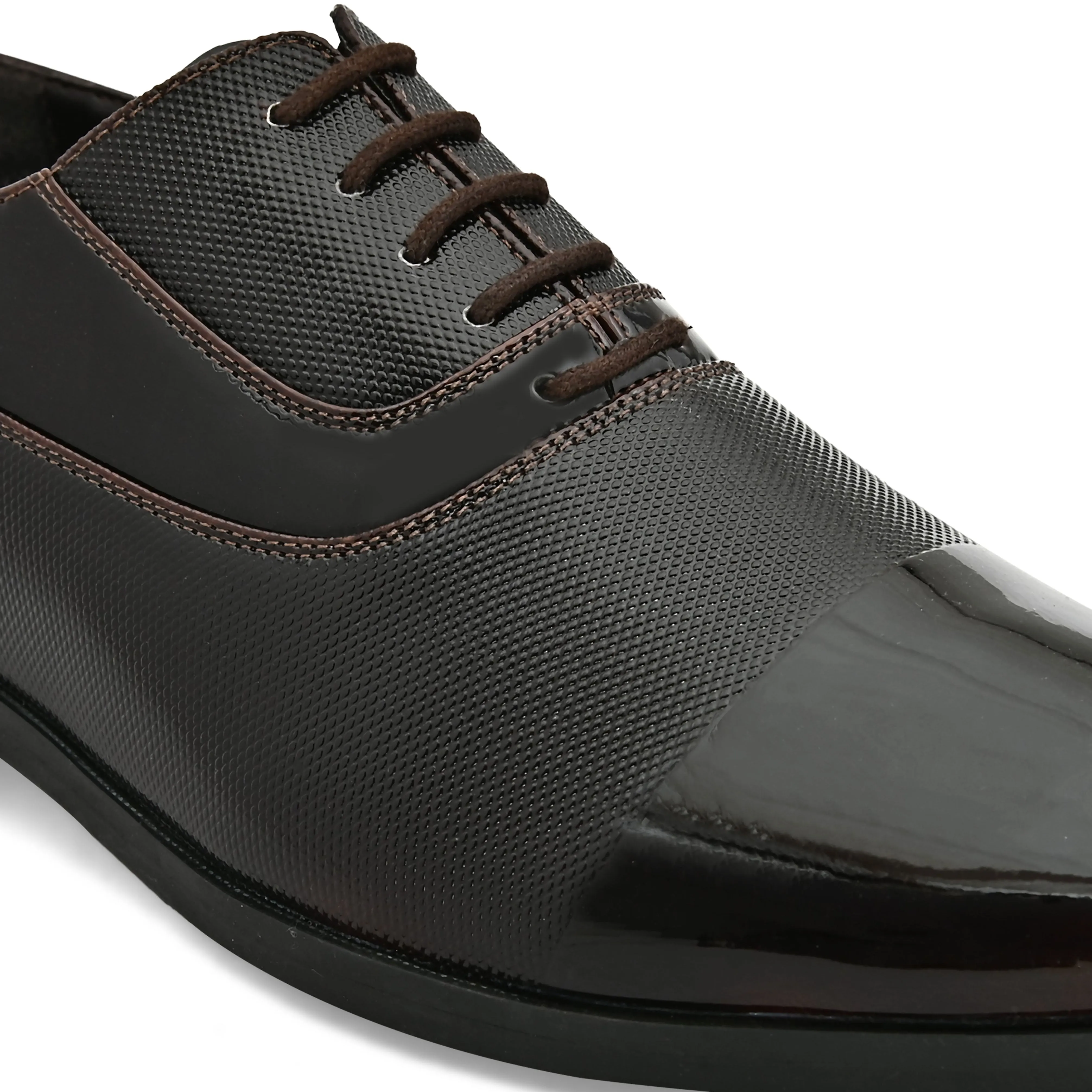 Regal Cherry Derby Shoes