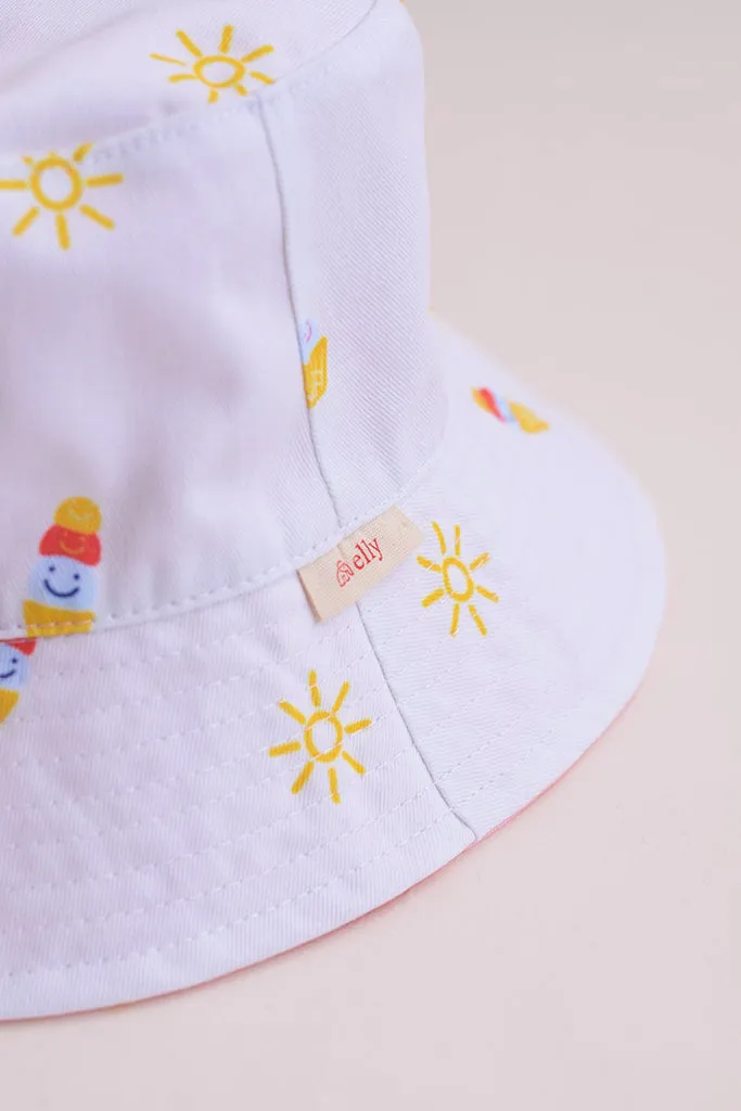 Reversible Bucket Hat (Kids) - Ice Cream