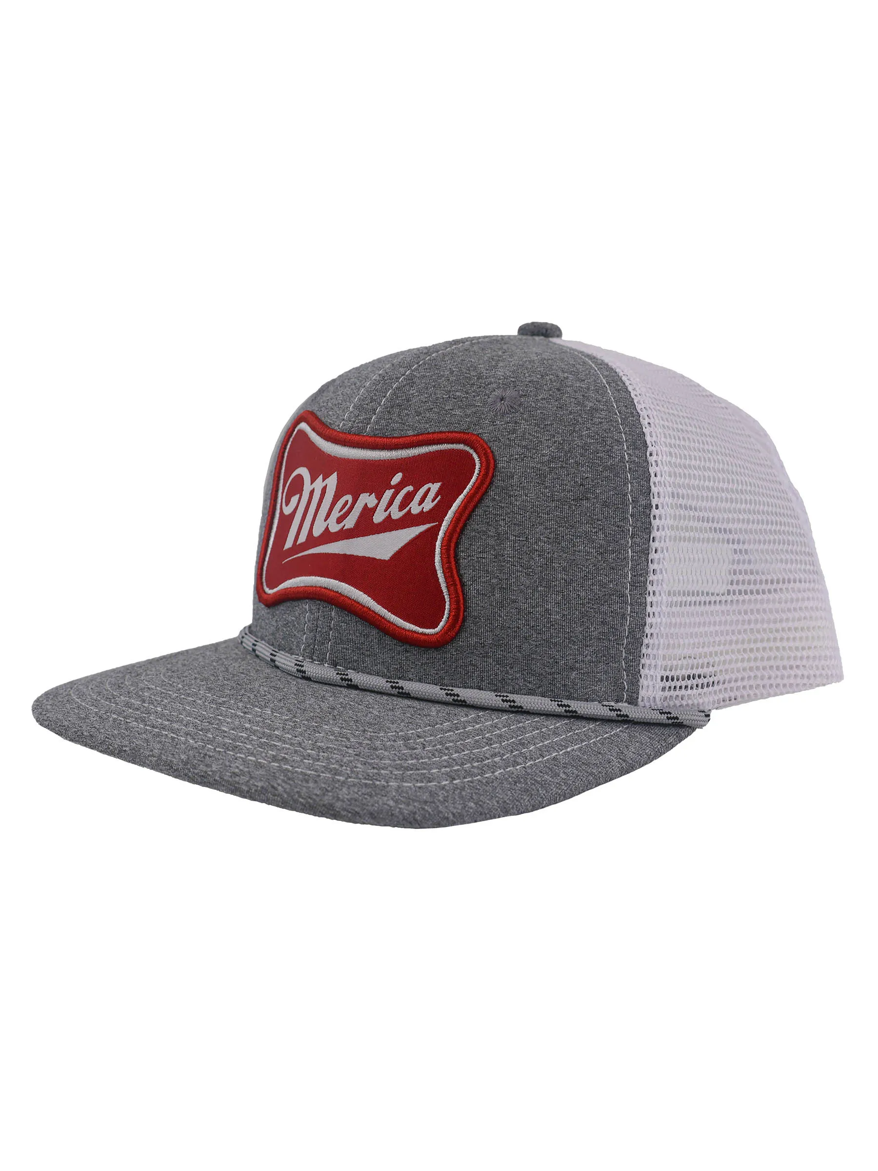 Simply Southern Men's 'Merica Snapback Hat - Curved Bill Coolness with Patriotic Vibes