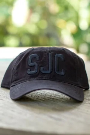 SJC Monochrome Black Hat