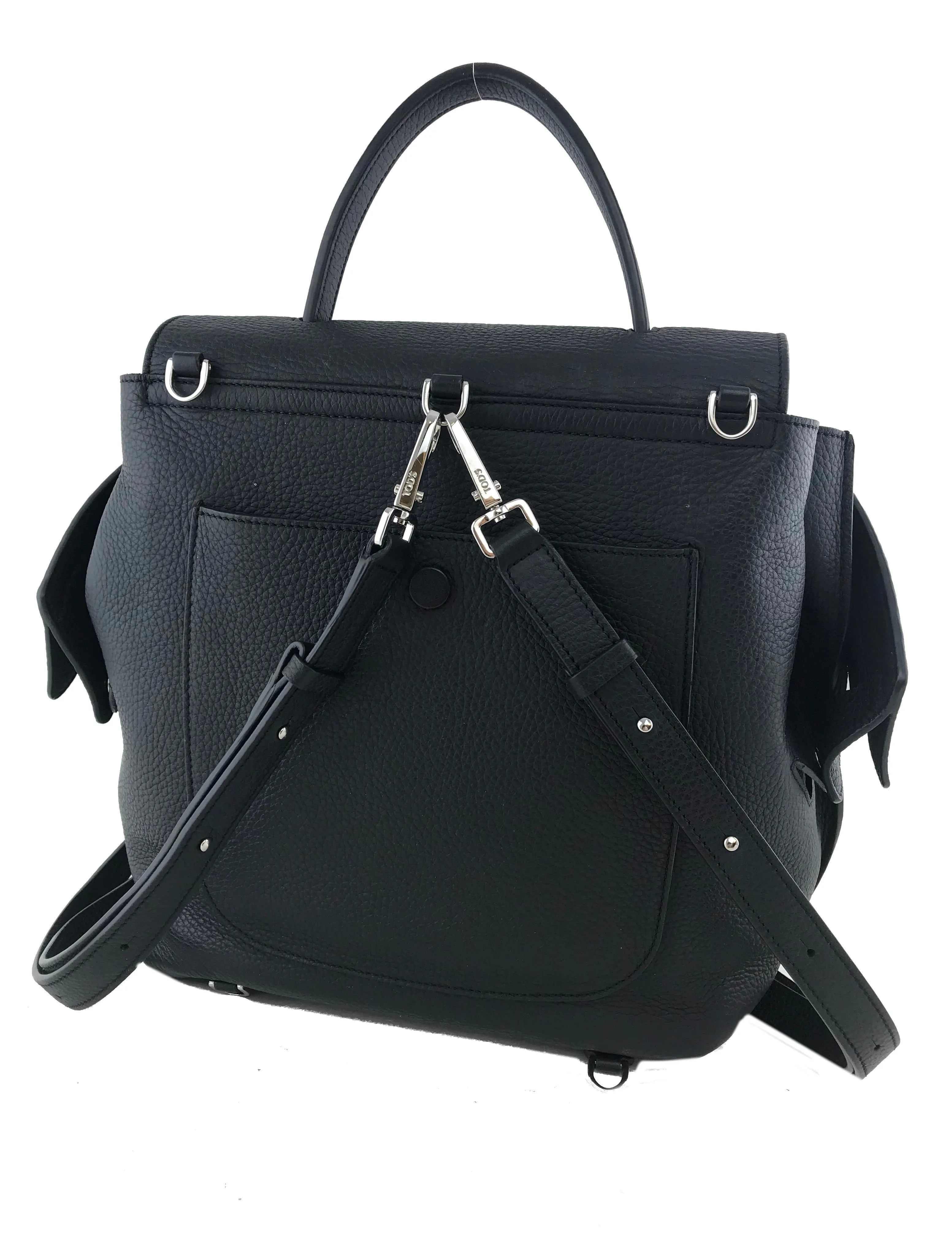 Tod's Medium Leather Studded Wave Backpack