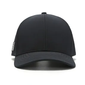 TOUR PRO Golf Hat in Black with Curved Brim