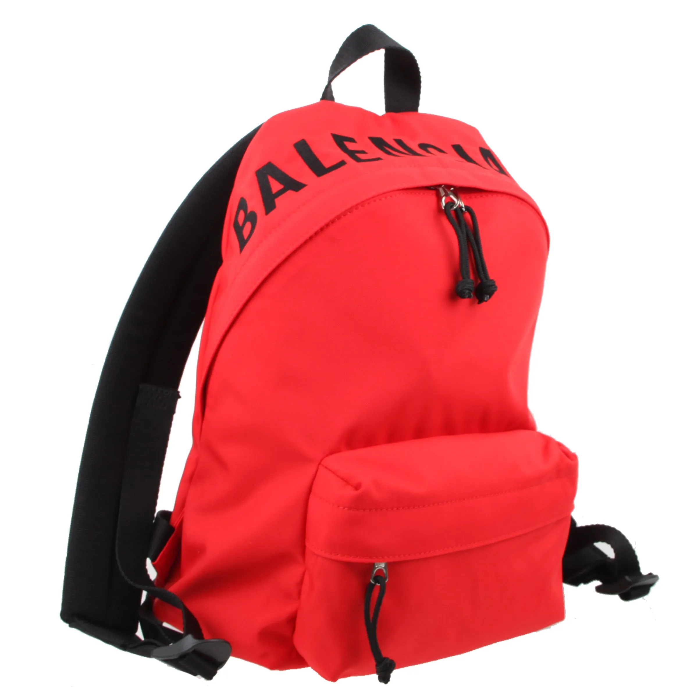 Wheel Backpack Nylon, Red/Black