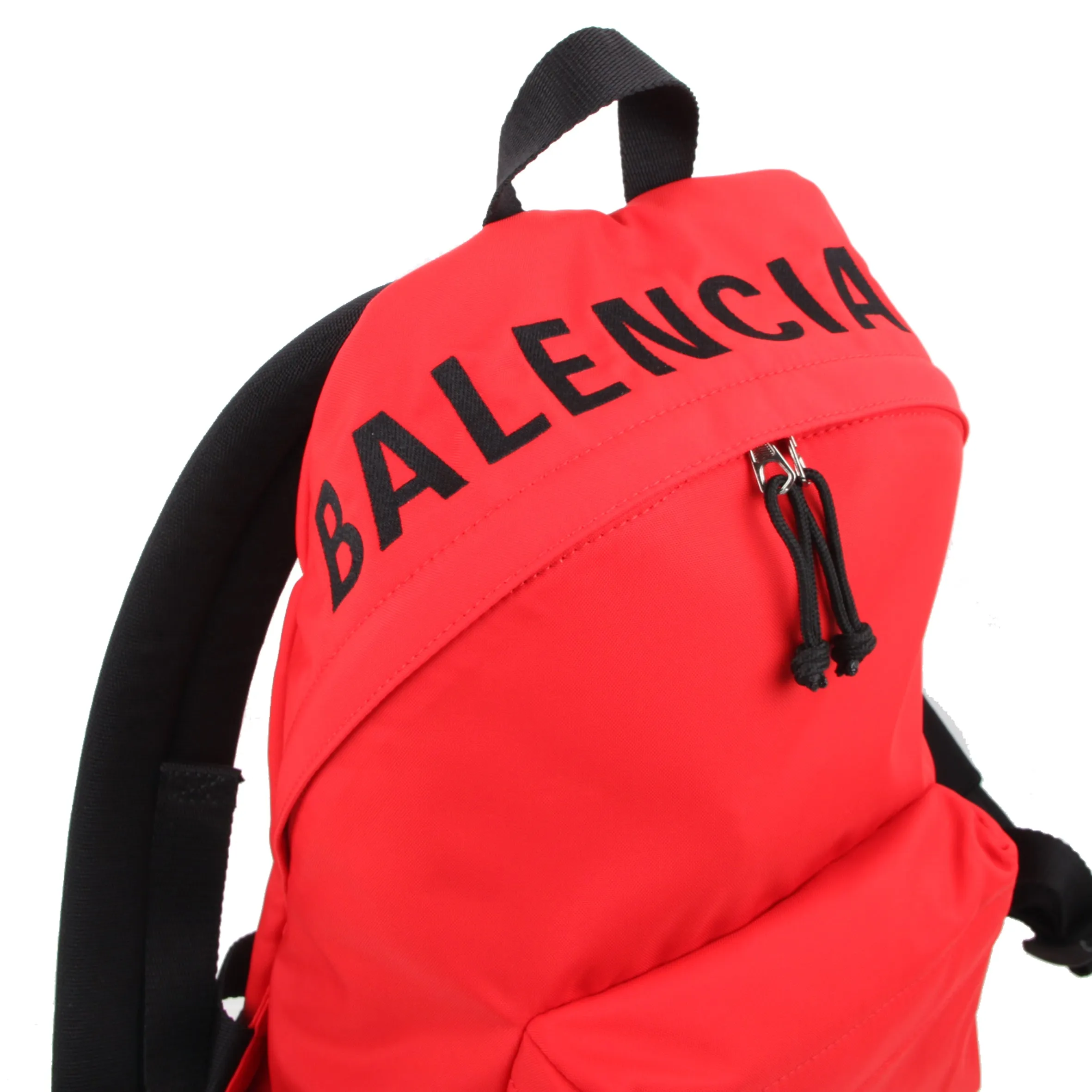 Wheel Backpack Nylon, Red/Black