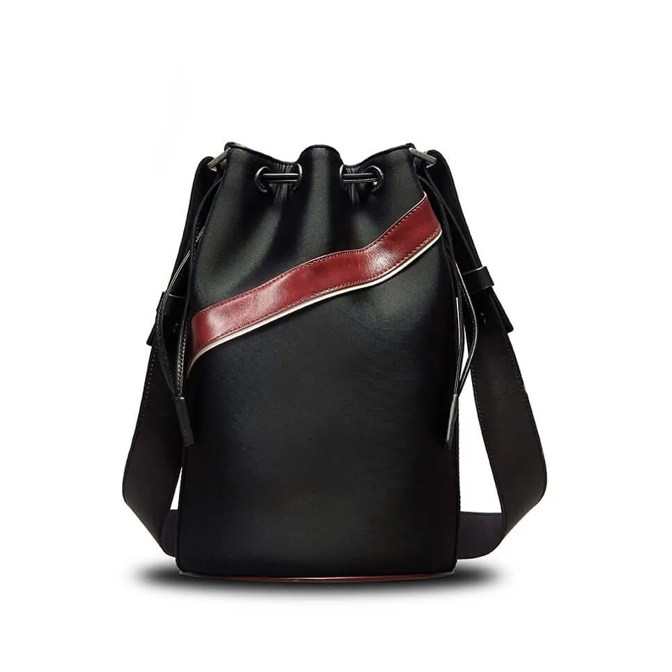 WOMEN'S BA X EDWONDER | EDWARD NEOPRENE & LEATHER BUCKET BAG